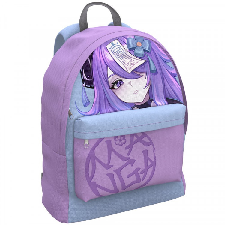 Рюкзак для девочек (ErichKrause) EasyLine Manga Lilac фиолетовый 29x39x13 см арт.60945