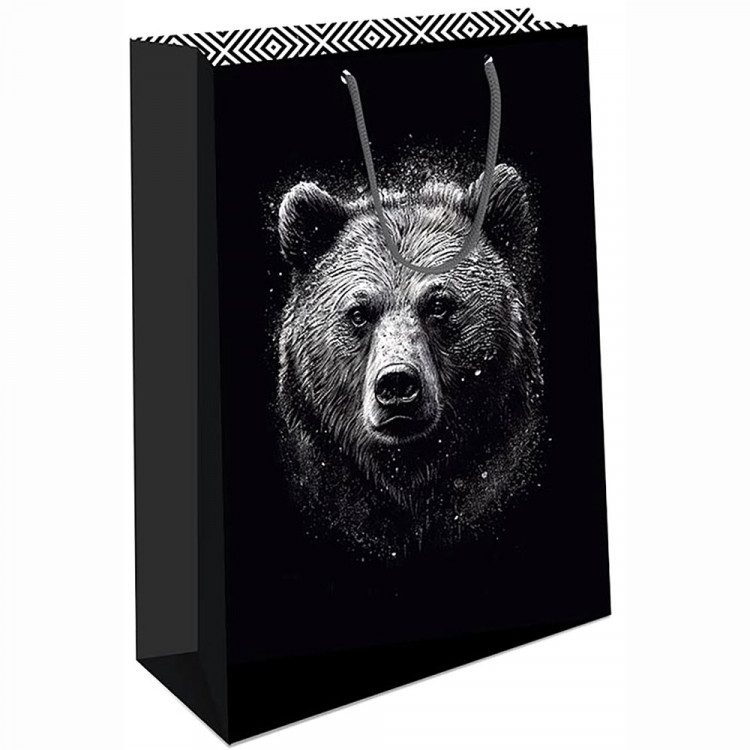 Пакет подароч. бумаж. 33*42*10см "Медведь" арт.0295.937