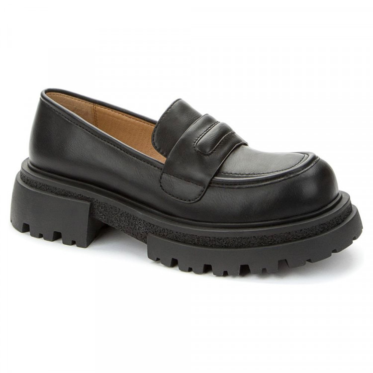 Туфли для девочки (BETSY) черный верх-искусственная кожа  подкладка-искусственная кожа артикул 938021/09-01