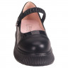 Туфли для девочки (TOM.MIKI) черные верх-искусственная кожа подкладка-натуральная кожа размерный ряд 32-37 арт.T-10754-K
