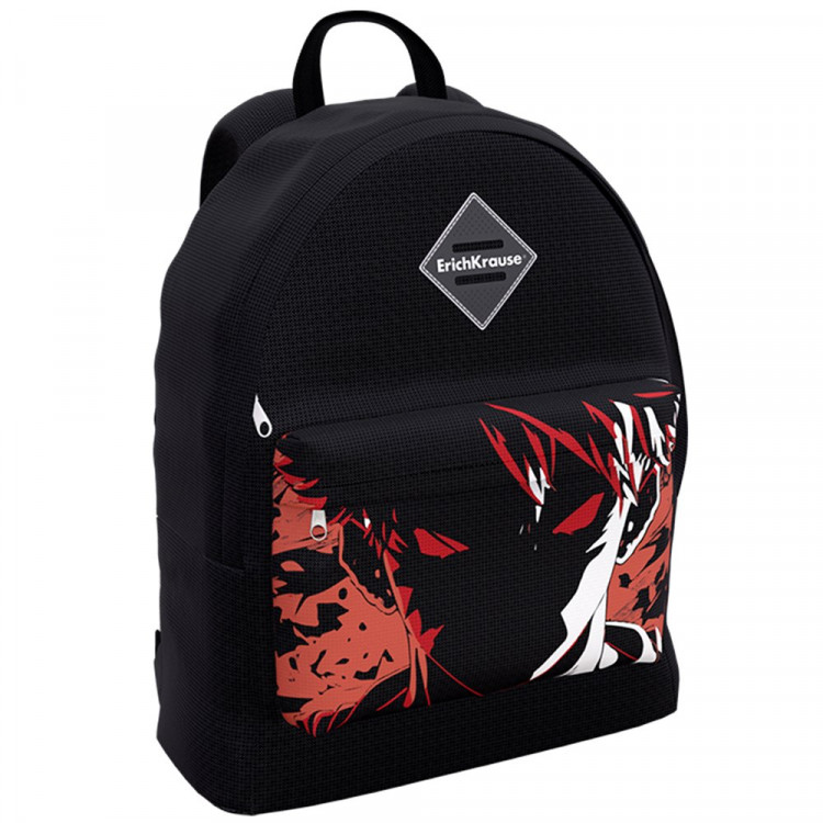 Рюкзак для мальчика (ErichKrause) EasyLine Dark Side черный 29x39x13 см арт.60335