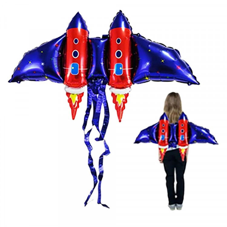Крылья ракеты "Космос" надувные с завязками арт.2001-9462