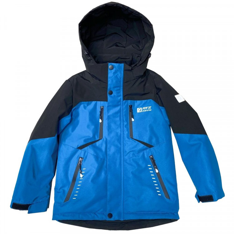 Куртка осенняя для мальчика (Risingsunsoar) арт.zz-D2312-2 размерный ряд 32/128-40/152 цвет синий