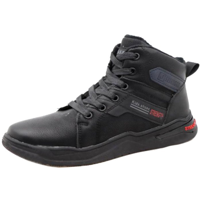 Ботинки для мальчика (JONG.GOLF) черные верх-искусственная кожа подкладка - байка размерный ряд 32-37 арт.RC271_C30429-30