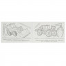 Раскраска А5 Тракторы (Умка) арт.978-5-506-09614-6
