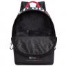 Рюкзак для мальчиков (Grizzly) арт RQL-317-5/1 черный 30х44х15 см