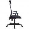 Кресло для руководителя пластик/ткань/сетка Бюрократ KB-8 черный