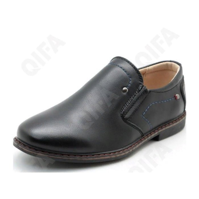 Туфли для мальчика (МИКАСА) черные верх-искусственная кожа подкладка-искусственная кожа размерный ряд 37 арт.RC97_AP14-3-1