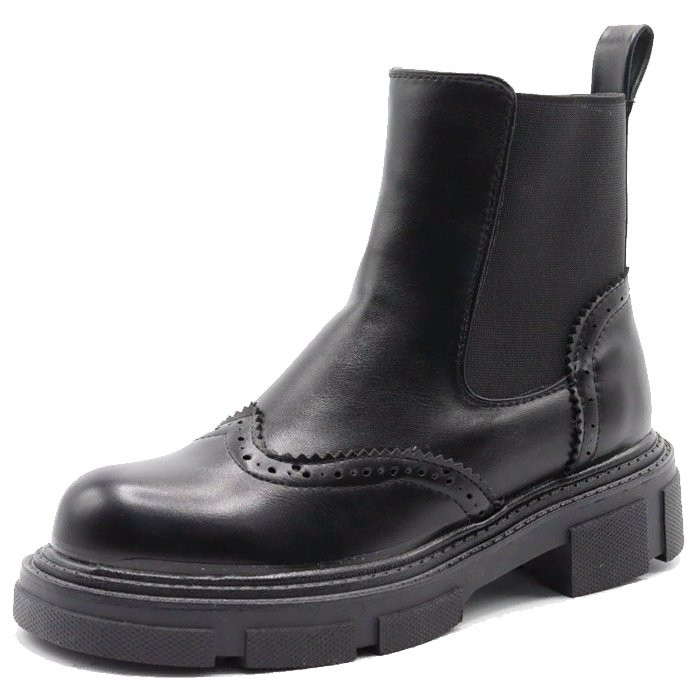 Ботинки для девочки (АлмазыРадуга) черный верх-искусственная кожа подкладка - байка артикул m-lu-A6004-7