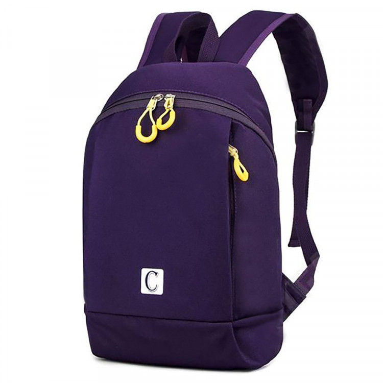 Рюкзак для девочек (LECHAO) фиолетовый арт.CC022_666B-1 35х22х12см