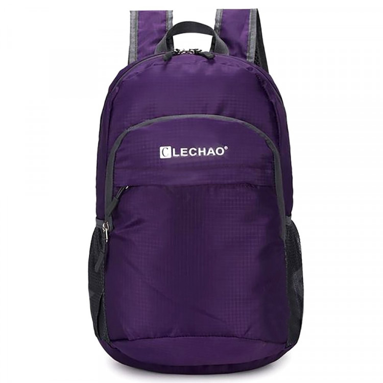 Рюкзак для мальчиков (LECHAO) фиолетовый арт.CC022_661-4 43х26х15см