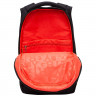 Рюкзак для мальчиков (Grizzly) арт.RU-431-2/2 черный-красный 31х43х20 см