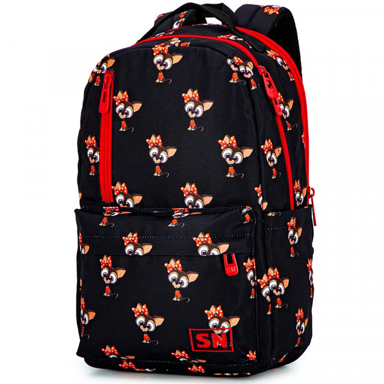 Рюкзак для девочек (SkyName) 26*17*41см арт.77-18