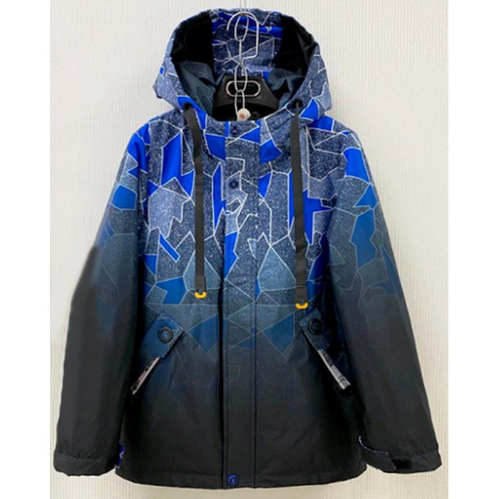 Куртка осенняя для мальчика (MULTIBREND) арт.zz-21-9-3 размерный ряд 30/122-38/146 цвет синий