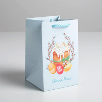 ПАСХА Пакет подароч. бумаж. 10*16*10см «Светлой Пасхи» арт. 5396855