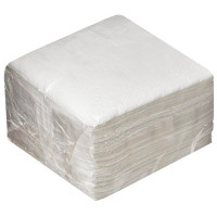 Салфетки бумажные 50штук в пачке Белые