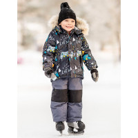 Комплект зимний для мальчика (Батик) арт.Дастин цвет мультиколор