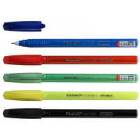 Ручка шариковая непрозрачный корпус (PIANO) син/масляная игла трехгранная, цвет в асс. арт.PT-1159С