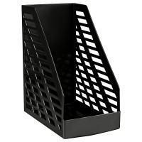 Вертикальный накопитель 160мм черный СТАММ "XXL" арт.ОФ333