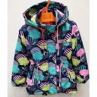 Куртка осенняя для девочки (ZI TONG) арт.sdh-KX5219-30 цвет синий