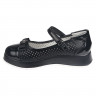 Туфли для девочки (TOM.MIKI) черный верх-искусственная кожа лак подкладка-натуральная кожа размерный ряд 32-37 арт.T-10761-B