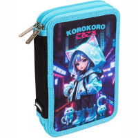 Пенал 2 отделения (deVente) 210х140х52мм Korokoro арт.7012503