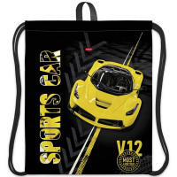 Сумка для сменной обуви 1 отделение (Hatber) Автоспорт 410х490мм арт.NMn_19031