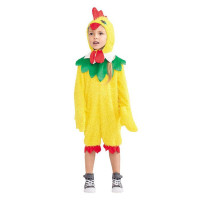 Костюм для мальчика Петушок (комбинезон,шапка) р.26/104 плюш арт.908 к-17-26