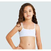 Топ для девочки подростковый арт.4766/4 размер 38/158-164 цвет белый 100% х/б