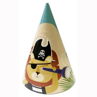 Колпак "Пираты С Днем Рождения" 06шт/наб. арт.6069445