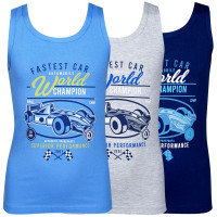 Майка для мальчика арт.2670/5 размер 36/146-152 100% х/б цвет в ассортименте