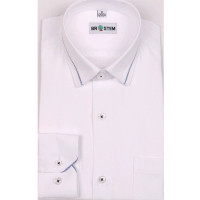 Сорочка детская длинный рукав размерный ряд 29/116-36/158-164  цвет белый Brostem арт.1LD127+6d**