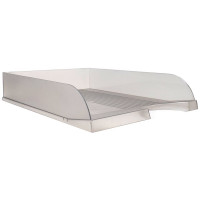 Лоток для бумаг литой 1 секция тон/серый deVENTE арт.3041804