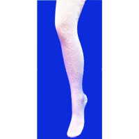 Колготки хлопок 84% спандекс 14% эластан 2% рисунок цвет белый (Шугуан)