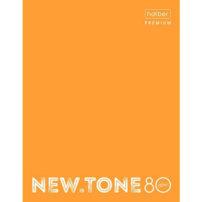Тетрадь на кольцах А5 клетка 80 листов (Hatber) Neon Оранж арт 80ТК5A1_00935