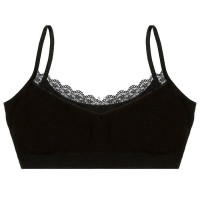 Топ для девочки подростковый арт.5971QD размер 38/158-164 (12/13) цвет черный 100% хлопок