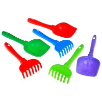 Набор для игры в песок №72 лопатка,грабельки арт.529606