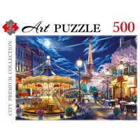 Пазл 500 элементов Artpuzzle Ночные огни Парижа (РК) арт.Ф500-3894