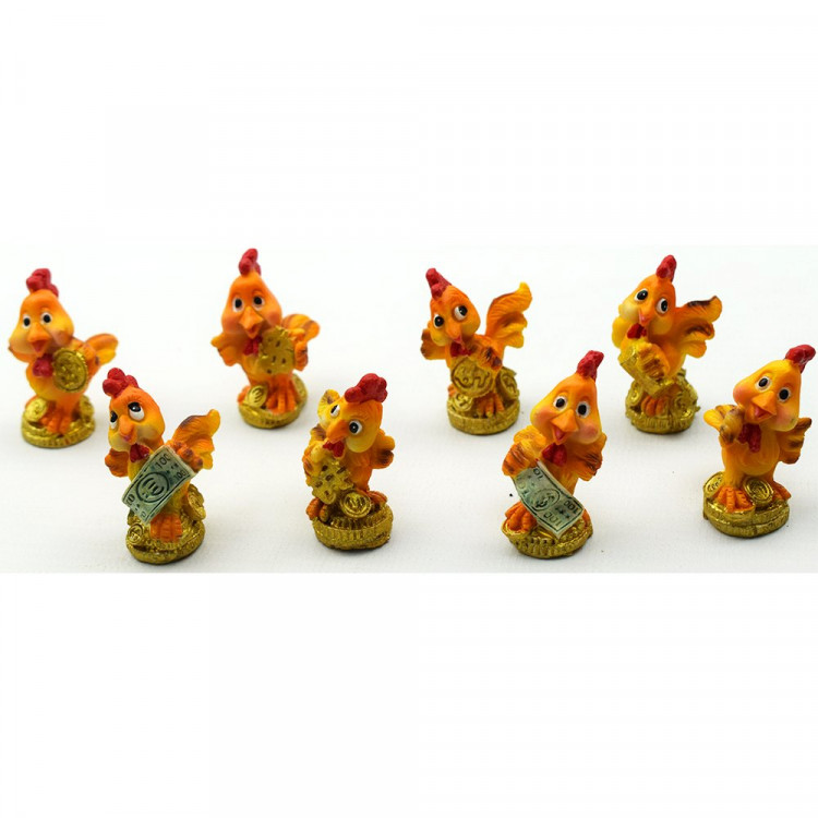 Статуэтка символ года петушок 4см асс. Арт.234367