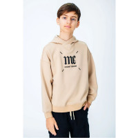 Худи для мальчика (DELORAS) артикул 55407 размер 34/134-44/164 цвет бежевый