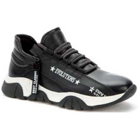 Полуботинки для мальчика (Tesoro) черный верх-иск/кожа подкладка - текстиль размерный ряд 33-36 арт.118622/01-01	¶