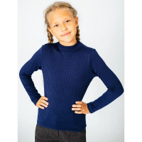 Водолазка (Делорас) длинный рукав цвет синий арт.Z63411 размерный ряд 34/134-44/164