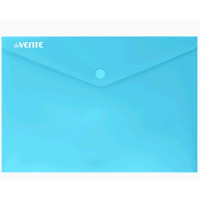 Папка-конверт на кнопке "deVENTE. Pastel" A5 (240x180 мм) 180 мкм, непрозрачная пастельная бирюзовая, индивидуальная маркировка