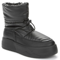 Дутики для девочки (CROSBY) белый верх-текстиль подкладка - искусственная шерсть  артикул 238161/09-01