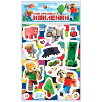Наклейки А5 (MultiArt) Мир пикселей арт.STICKA5-123466