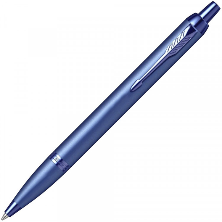 Ручка шариковая подарочная (PARKER) IM Monochrome K328, синий корпус, подар. коробка арт.1846401/2172966