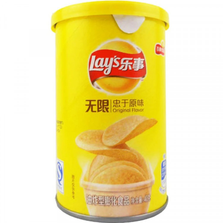 Чипсы Lays 40гр Оригинал  (Ст.24)