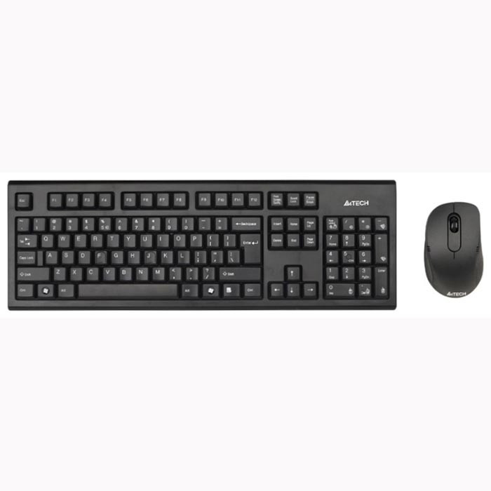 Клавиатура+мышь беспроводная  A4Tech 7100H набор черный