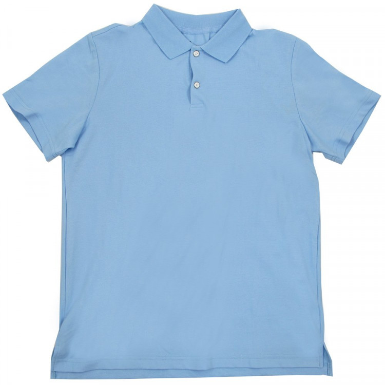 Поло для мальчика (Делорас) короткий рукав цвет светло-голубой арт.Z71512S размер 42/158-46/170