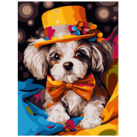 Картина по номерам 28,5x38см (LORI) Фокусник арт.Кпн-351